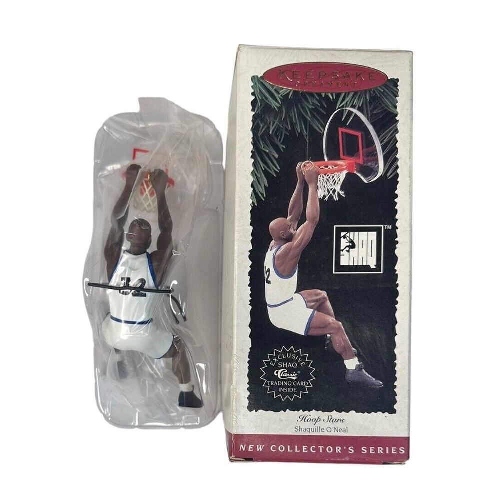 Hallmark 1995 Shaq Shaquille O'Neal NBA Basketball Hoop Stars Keepsake Ornament